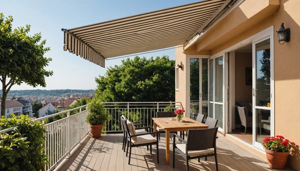 Les meilleures tendances de stores bannes pour embellir votre balcon